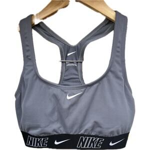 Nike Women’s Swim Top Gray Size S NWT Athletic Tankini Bikini